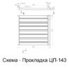 Прокладка ЦП-143